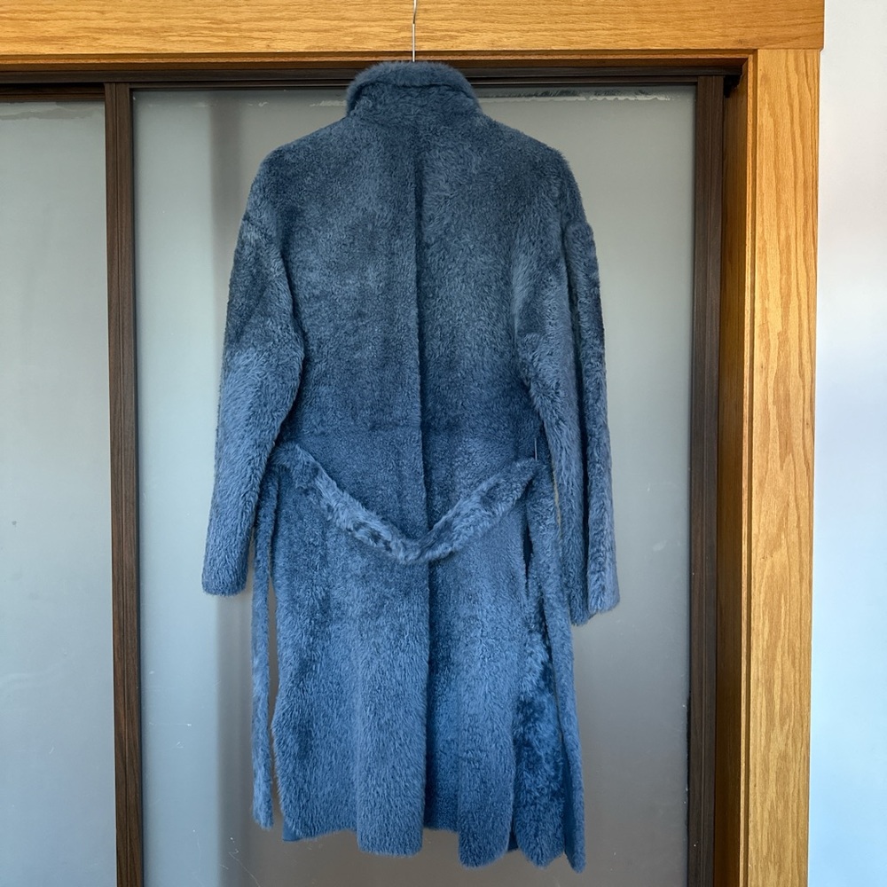 Theory Genuine Shearling Robe Coat - Sold on eBay - Picture 2 of 10